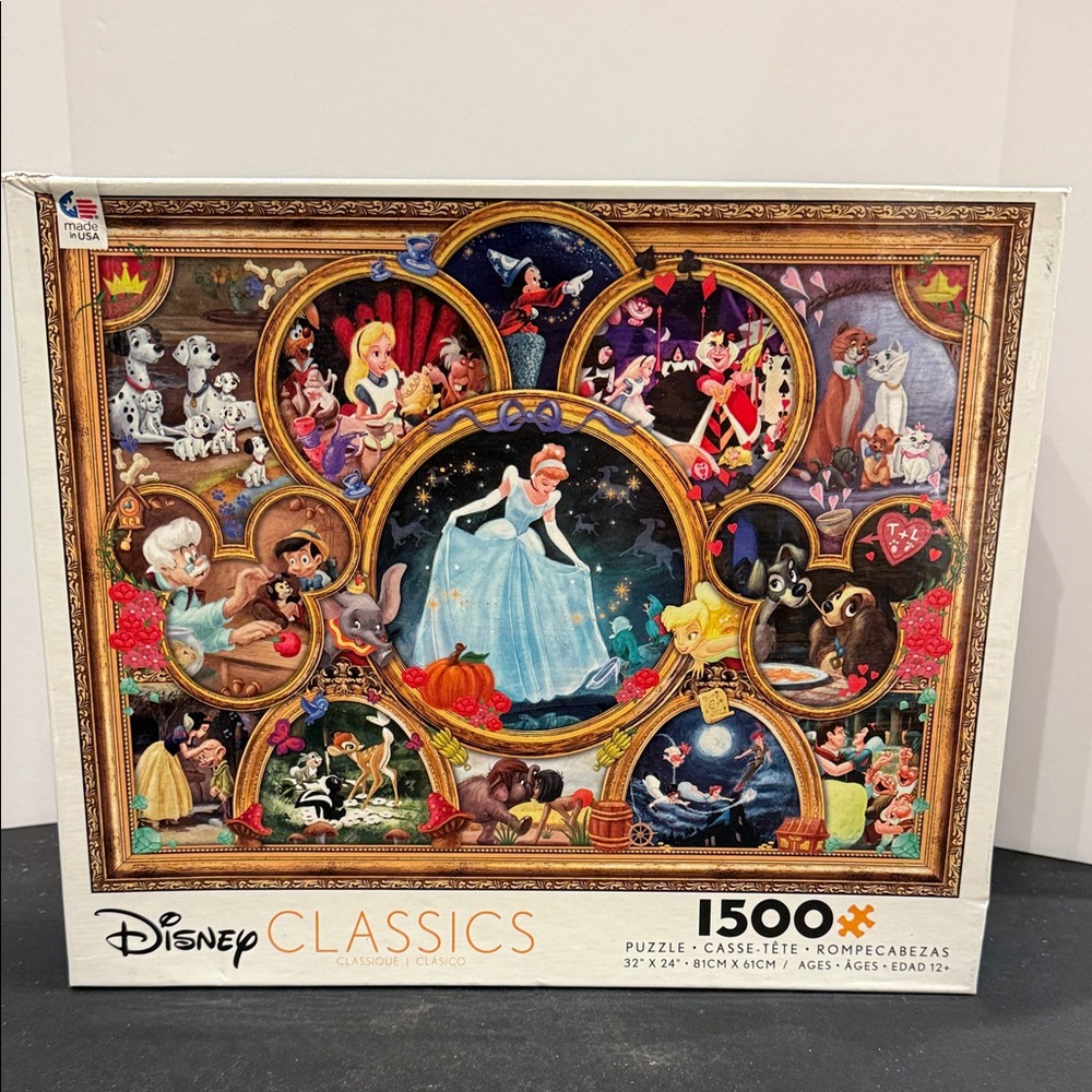 Disney Classics Collage Jigsaw Puzzle 1500 Piece Dreams Collection